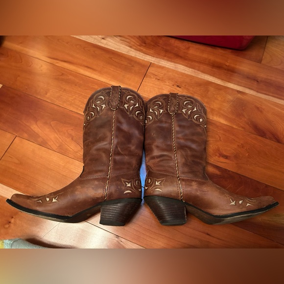Durango Women's Sew Sassy Western Cowboy Boot - Picture 2 of 16
